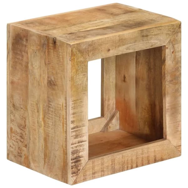 vidaXL Jakkara 40x30x40 cm täysi mangopuu