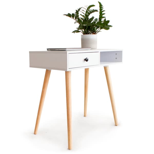 Stuebord hvid - skænk - 80x45x77 cm