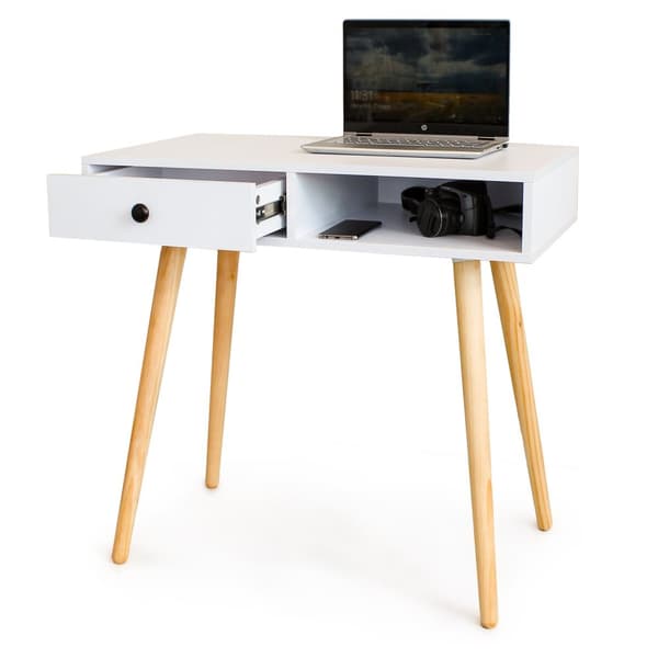 Stuebord hvid - skænk - 80x45x77 cm