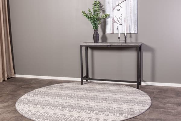 Rise konsollbord 30x110 cm betong dekor, svart.