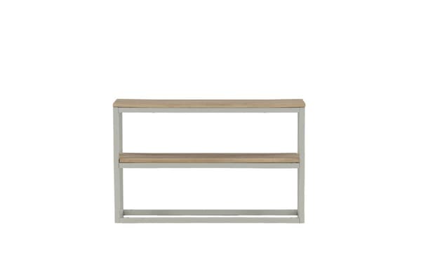 Rise konsollbord med hylle 30x110 cm aske tre dekor, grå.