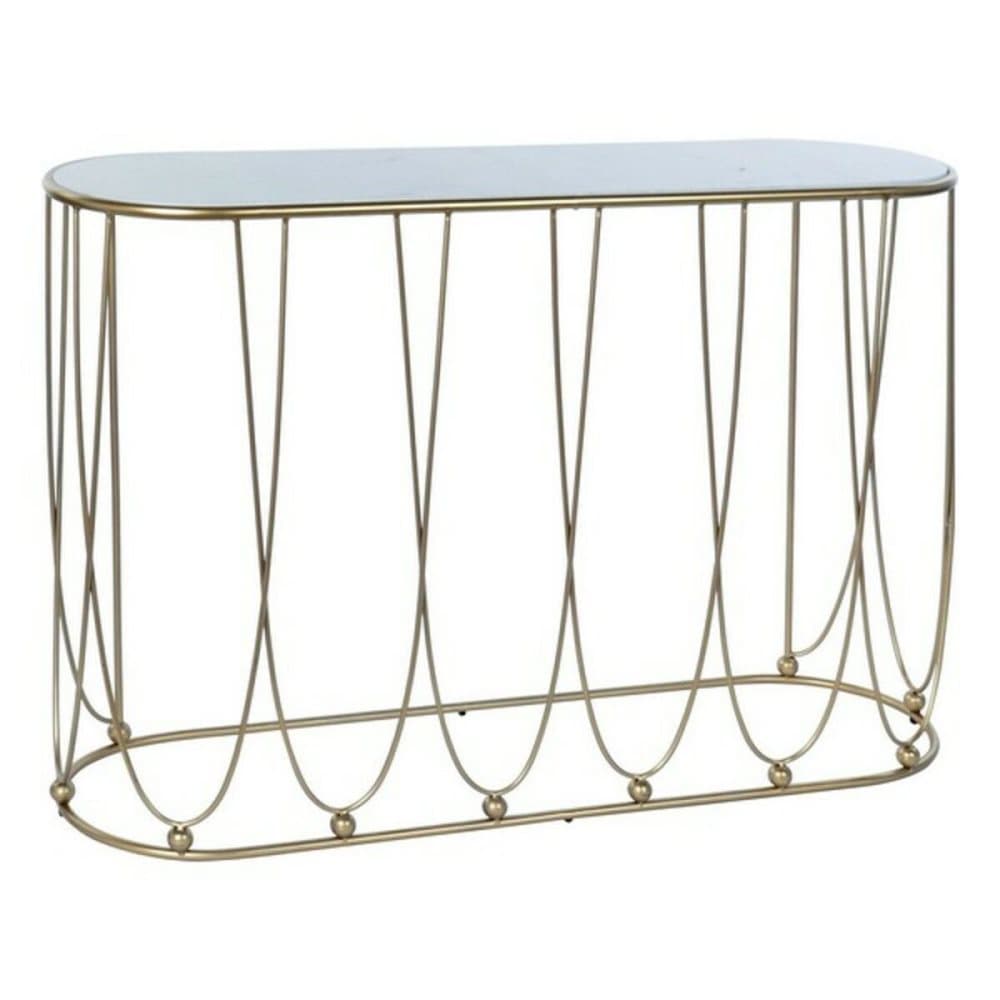 Konsol DKD Home Decor Metall Marmor (115 x 35 x 78 cm)