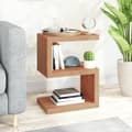 Miniatyrbild 3 av 8: vidaXL Sidobord 45x30x60 cm massiv teak