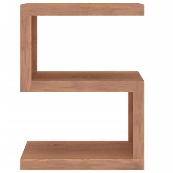 vidaXL Sidobord 45x30x60 cm massiv teak