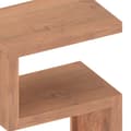 Miniatyrbild 7 av 8: vidaXL Sidobord 45x30x60 cm massiv teak