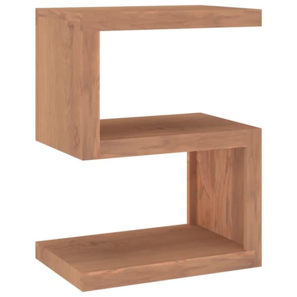 vidaXL Sidobord 45x30x60 cm massiv teak
