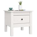 Miniatyrbilde 6 av 11: vidaXL Skjenker 2 stk hvit 40x40x39 cm heltre furu