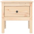 Miniatyrbilde 6 av 11: vidaXL Sidebord 50x50x49 cm heltre furu