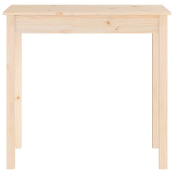 vidaXL Konsolbord 80x40x75 cm massiv furu