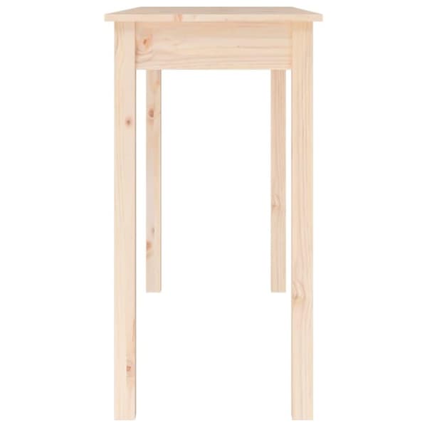 vidaXL Konsolbord 110x40x75 cm massiv furu