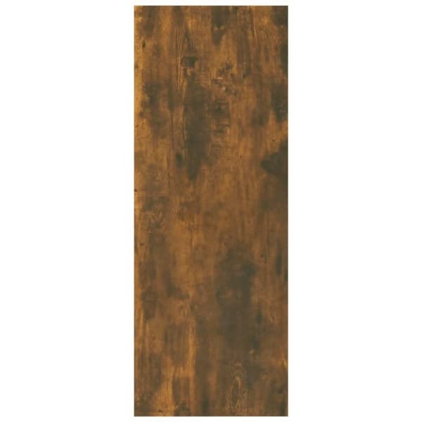 vidaXL Konsollbord røkt eik 105x30x80 cm konstruert tre