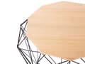 Miniatyrbilde 5 av 6: Sidebord Lyst tre Svart Metall Avtakbar topp Geometrisk form Innredning Stue Soverom Moderne Industriell Glamour
