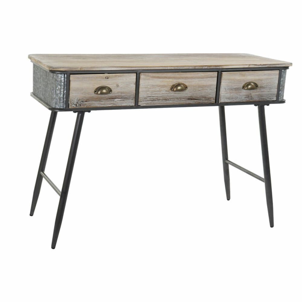 Konsol DKD Home Decor Brun Svart Metall Gran (118 x 45 x 80 cm)