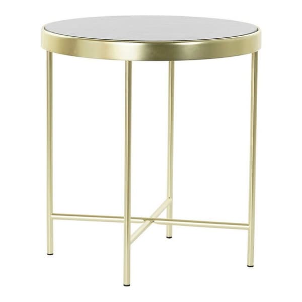 Sofabord DKD Home Decor Krystal Stål (42 x 42 x 46 cm)