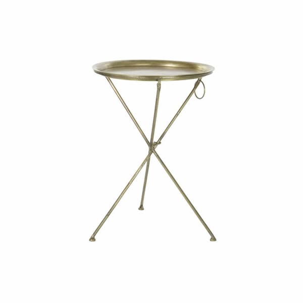 Sofabord DKD Home Decor Gylden Kobber (47,5 x 47,5 x 64,5 cm)