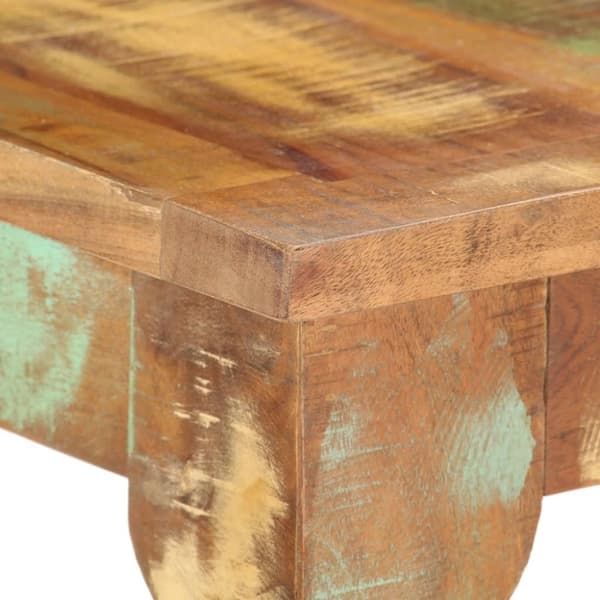 vidaXL Konsollbord 110x40x76 cm gjenvunnet heltre