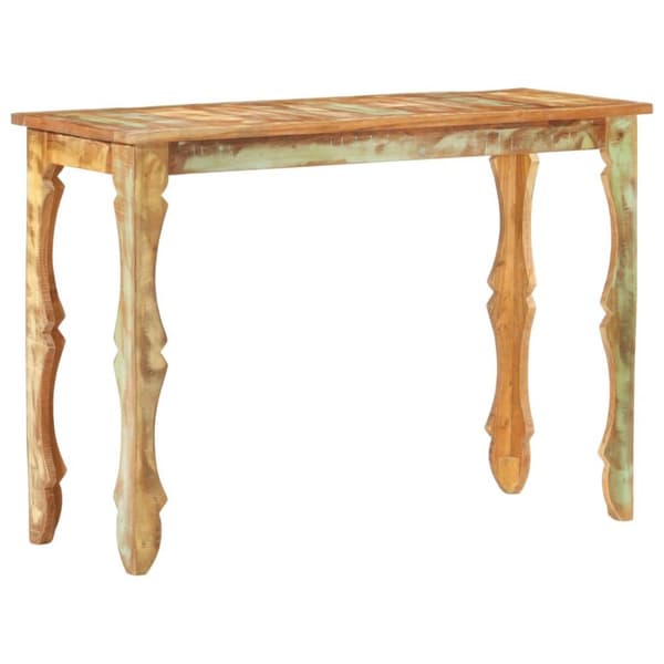 vidaXL Konsollbord 110x40x76 cm gjenvunnet heltre