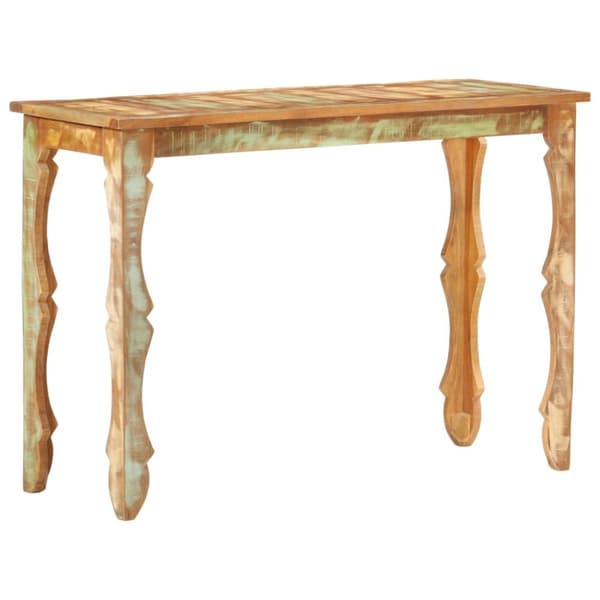 vidaXL Konsollbord 110x40x76 cm gjenvunnet heltre
