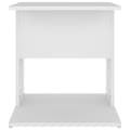 Miniatyrbilde 4 av 8: vidaXL Sidebord hvit 45x45x48 cm konstruert tre