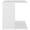 Miniatyrbilde 5 av 8: vidaXL Sidebord hvit 45x45x48 cm konstruert tre