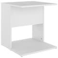 Miniatyrbilde 1 av 8: vidaXL Sidebord hvit 45x45x48 cm konstruert tre