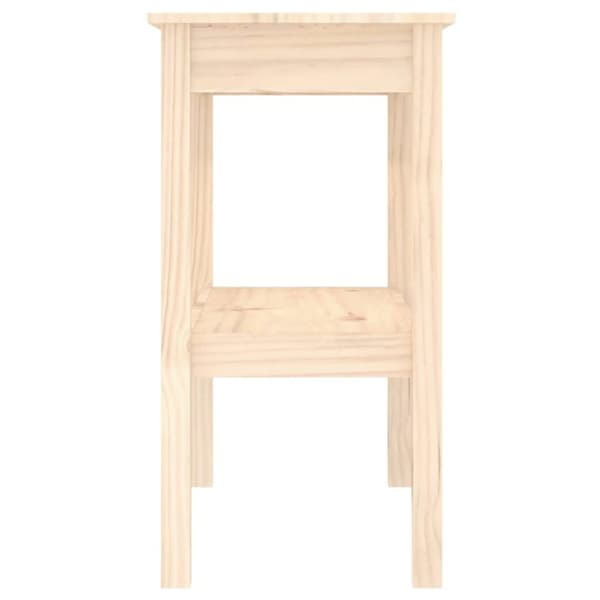 vidaXL Konsollbord 80x40x75 cm heltre furu