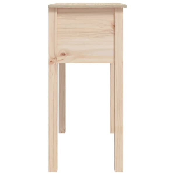 vidaXL Konsollbord 70x35x75 cm heltre furu