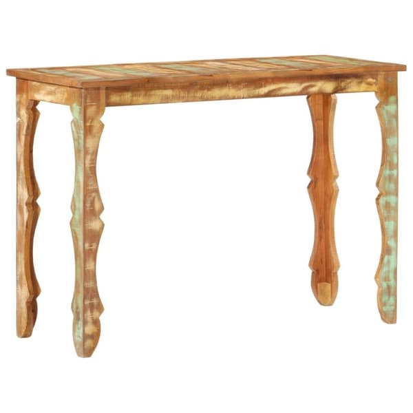 vidaXL Konsolipöytä 110x40x76 cm kierrätetty täyspuu