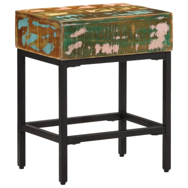 vidaXL sidebord 40x30x51 cm massivt genbrugstræ