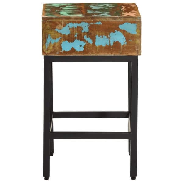 vidaXL sidebord 40x30x51 cm massivt genbrugstræ