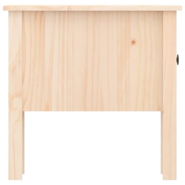 vidaXL sideborde 2 stk. 50x50x49 cm massivt fyrretræ