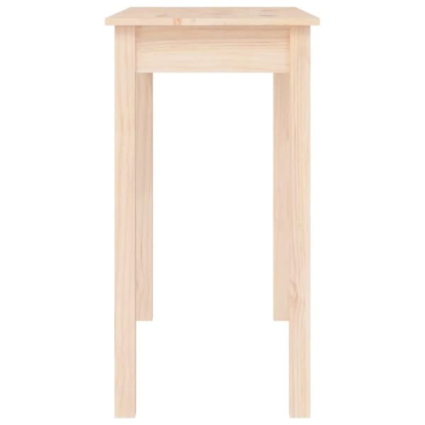 vidaXL Konsolipöytä 80x40x75 cm täysi mänty