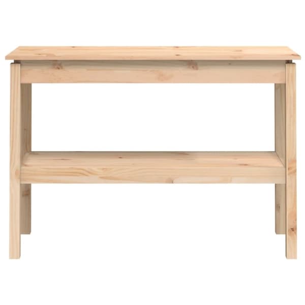 vidaXL konsolbord 110x40x75 cm massivt fyrretræ