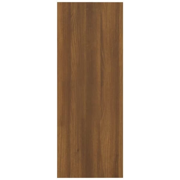 vidaXL Konsolipöytä ruskea tammi 105x30x80 cm tekninen puu