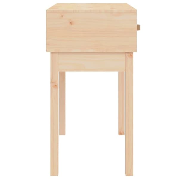 vidaXL konsolbord 76,5x40x75 cm massivt fyrretræ