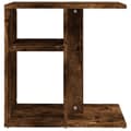 Miniatyrbilde 5 av 10: vidaXL Sidebord røkt eik 50x30x50 cm konstruert tre