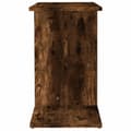 Miniatyrbilde 6 av 10: vidaXL Sidebord røkt eik 50x30x50 cm konstruert tre