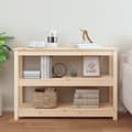 Miniatyrbild 3 av 9: vidaXL Konsolbord 110x40x74 cm massiv furu