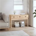 Miniatyrbild 10 av 10: vidaXL Konsolbord 114x40x75 cm massiv furu