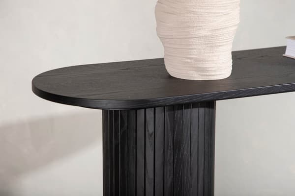 Bianca konsollbord 40x130cm svart.