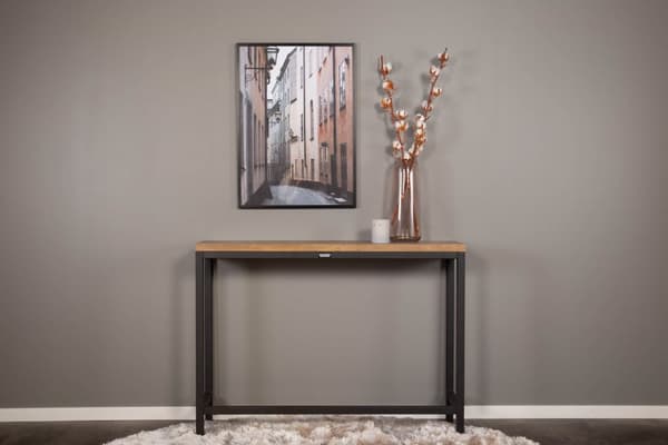 Rise konsollbord 30x110cm svart.