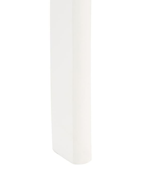 Konsolipöytä valkoinen 91 x 75 x 35 cm MDF-levy lastulevy 3 laatikkoa retro perinteinen