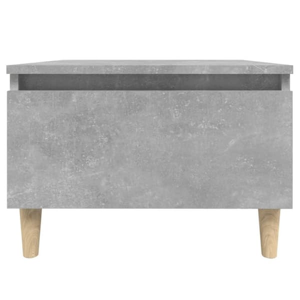 vidaXL sidebord 50x46x35 cm konstrueret træ betongrå