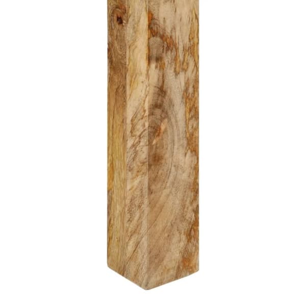vidaXL barbord 112x55x108 cm massivt mangotræ