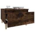 Miniatyrbillede 6 af 11: vidaXL sideborde 2 stk. 50x46x35 cm konstrueret træ røget egetræsfarve