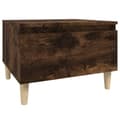 Miniatyrbillede 7 af 11: vidaXL sideborde 2 stk. 50x46x35 cm konstrueret træ røget egetræsfarve