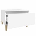 Miniatyrbillede 9 af 11: vidaXL sideborde 2 stk. 50x46x35 cm konstrueret træ hvid