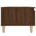Miniatyrbilde 10 av 11: vidaXL Sidebord 2 stk brun eik 50x46x35 cm konstruert tre