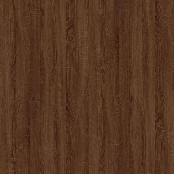 vidaXL Sidebord brun eik 50x46x35 cm konstruert tre