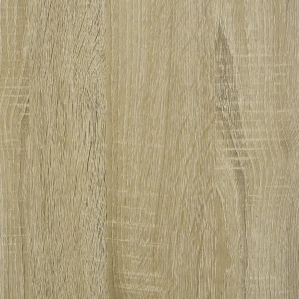 vidaXL Sidebord sonoma eik 50x46x50 cm konstruert tre